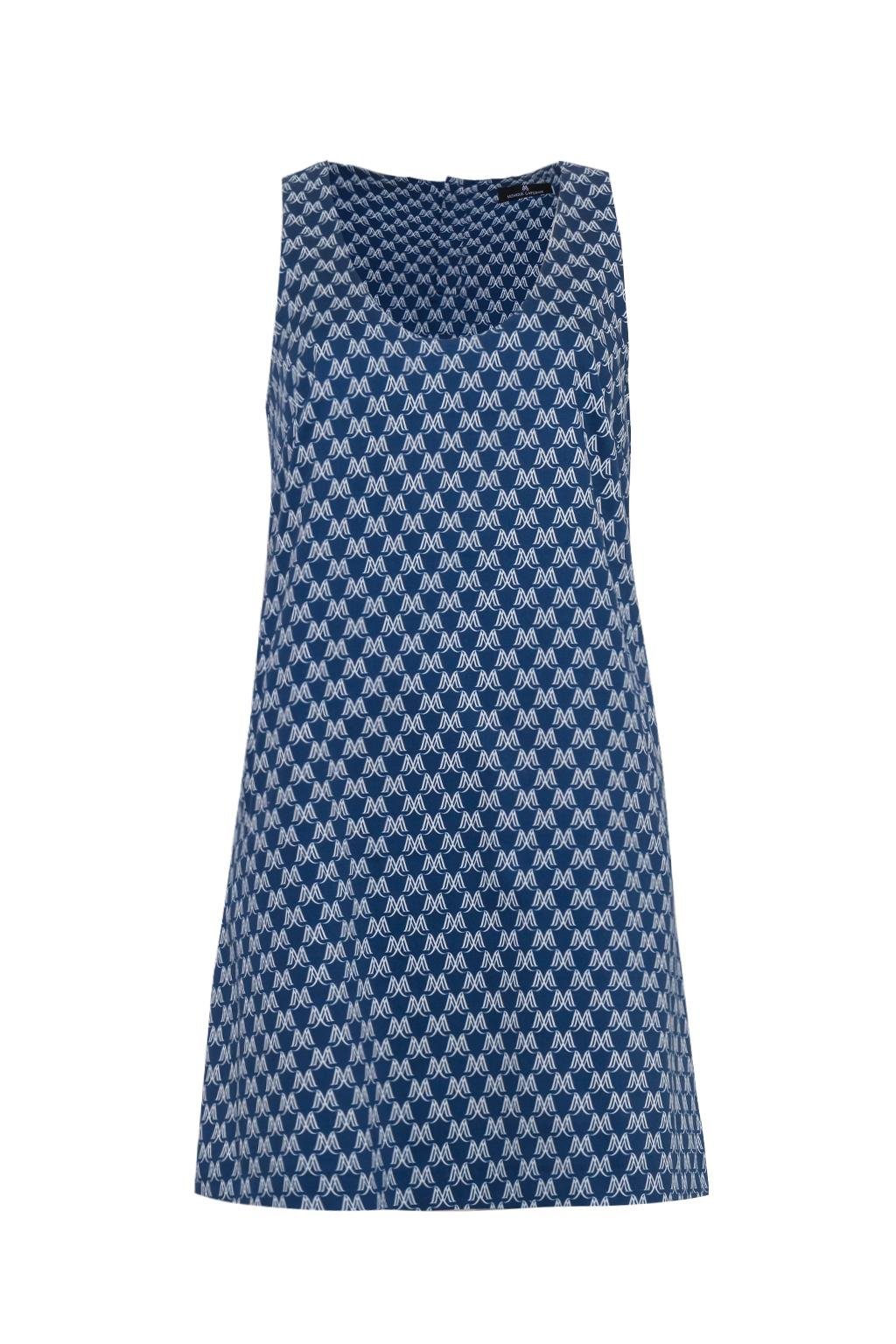 Mini dress linea ad A in cotone stampato - Monique Garçonne