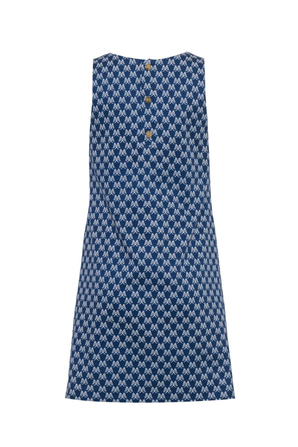 Mini dress linea ad A in cotone stampato - Monique Garçonne