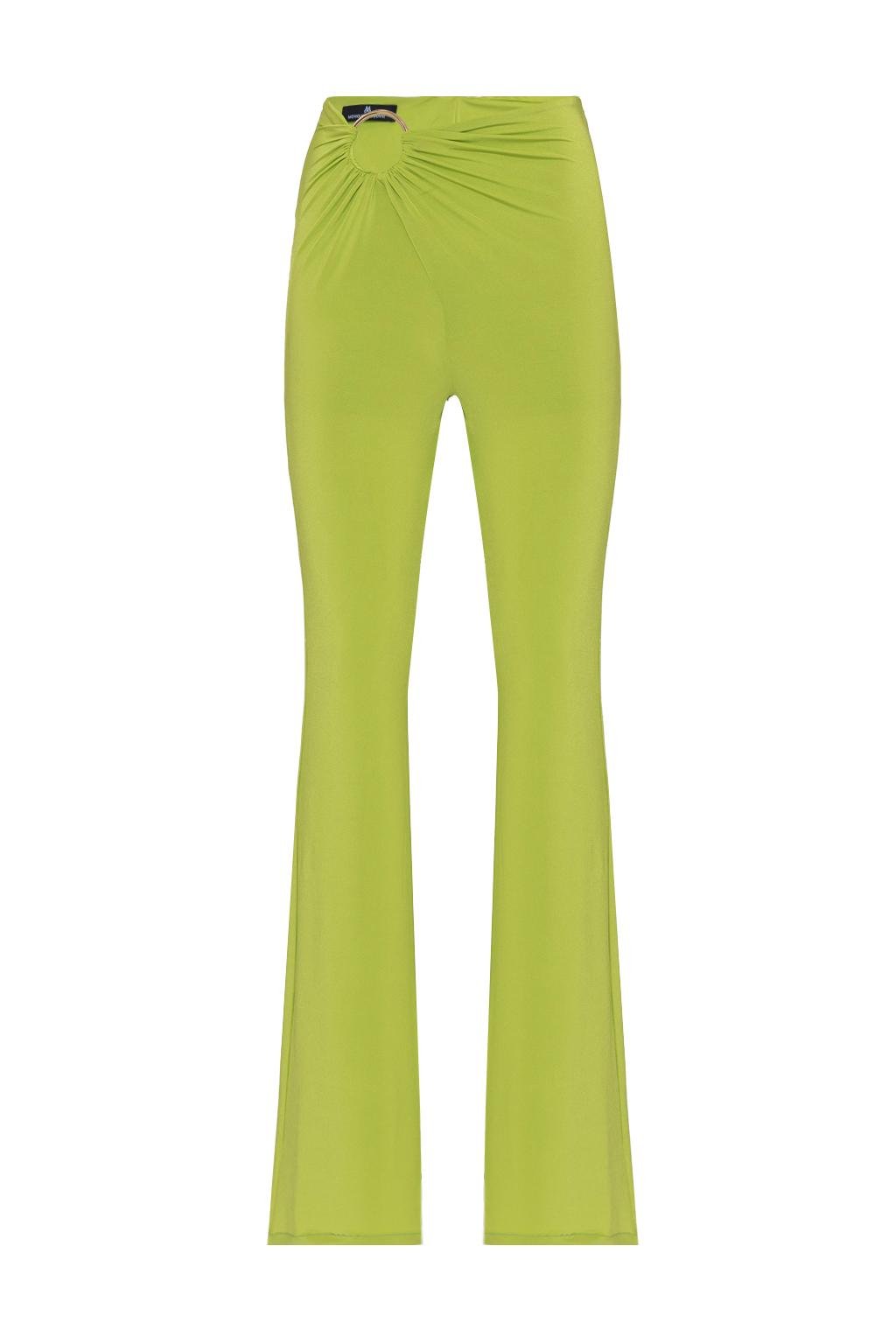 Pantalone dalla linea a zampetta in Jersey - Monique Garçonne