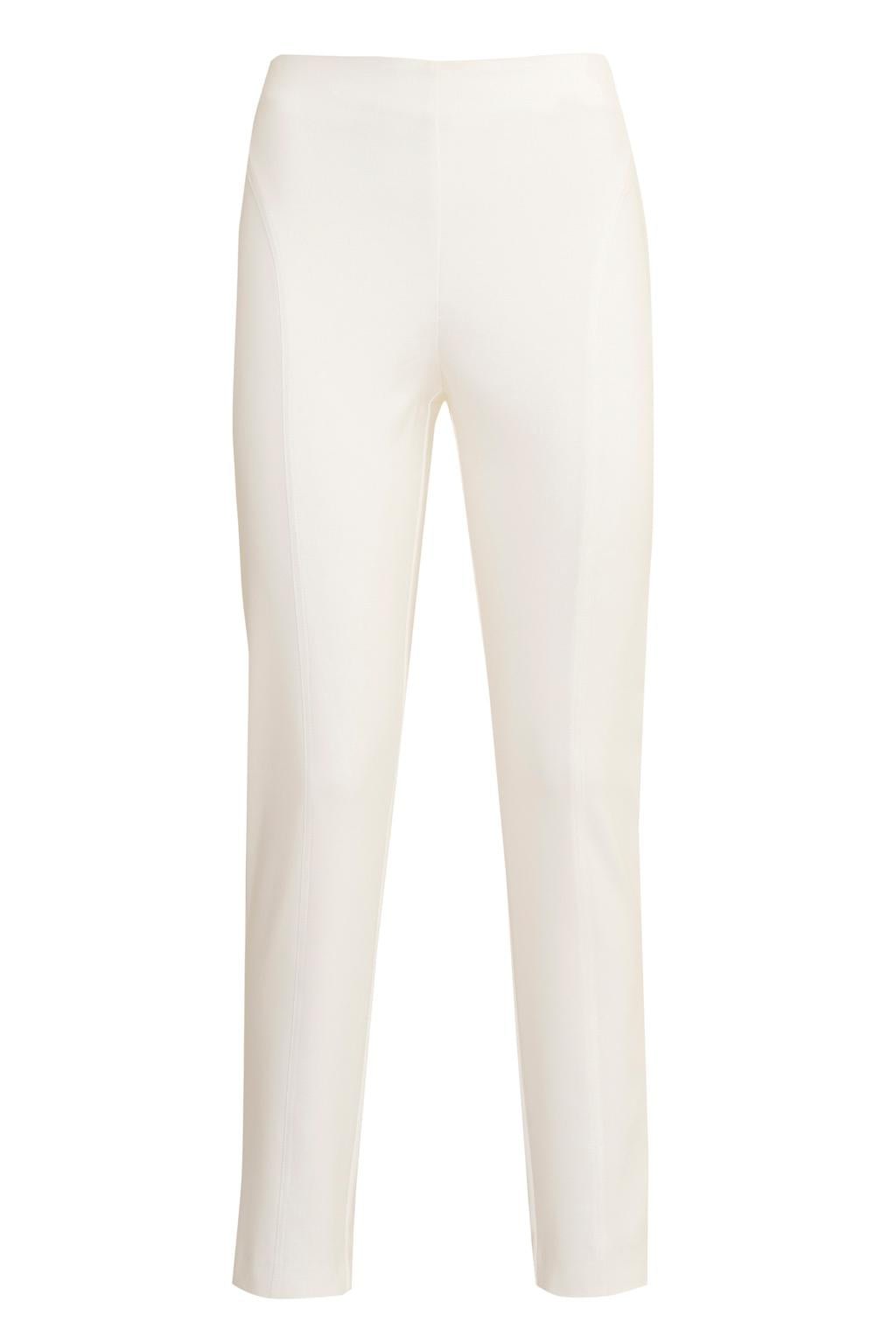 Pantalone dalla linea slim realizzato in cotone elastico - Monique Garçonne