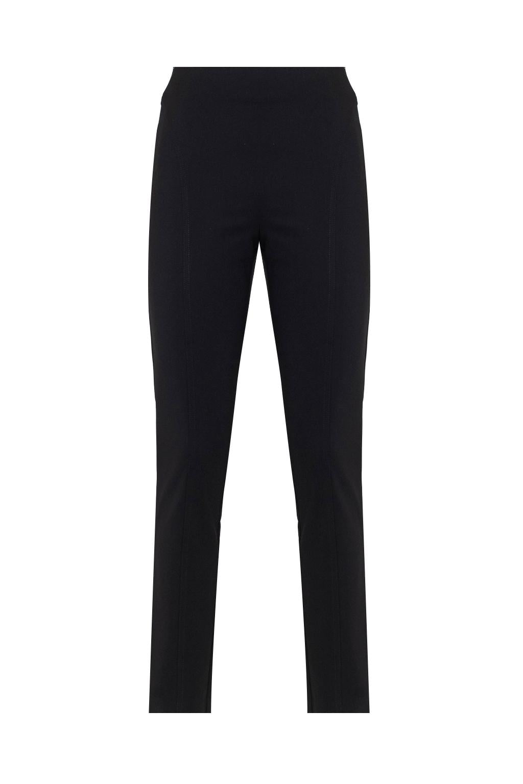 Pantalone dalla linea slim realizzato in cotone elastico - Monique Garçonne
