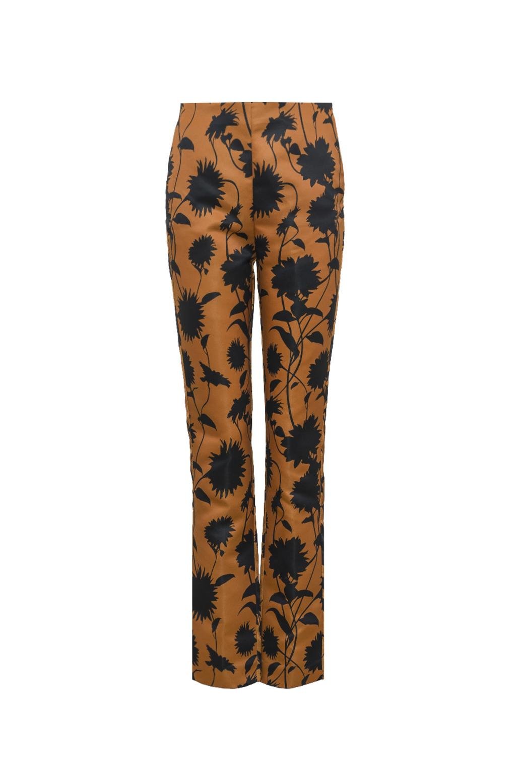 Pantalone in duchesse stampata - Monique Garçonne