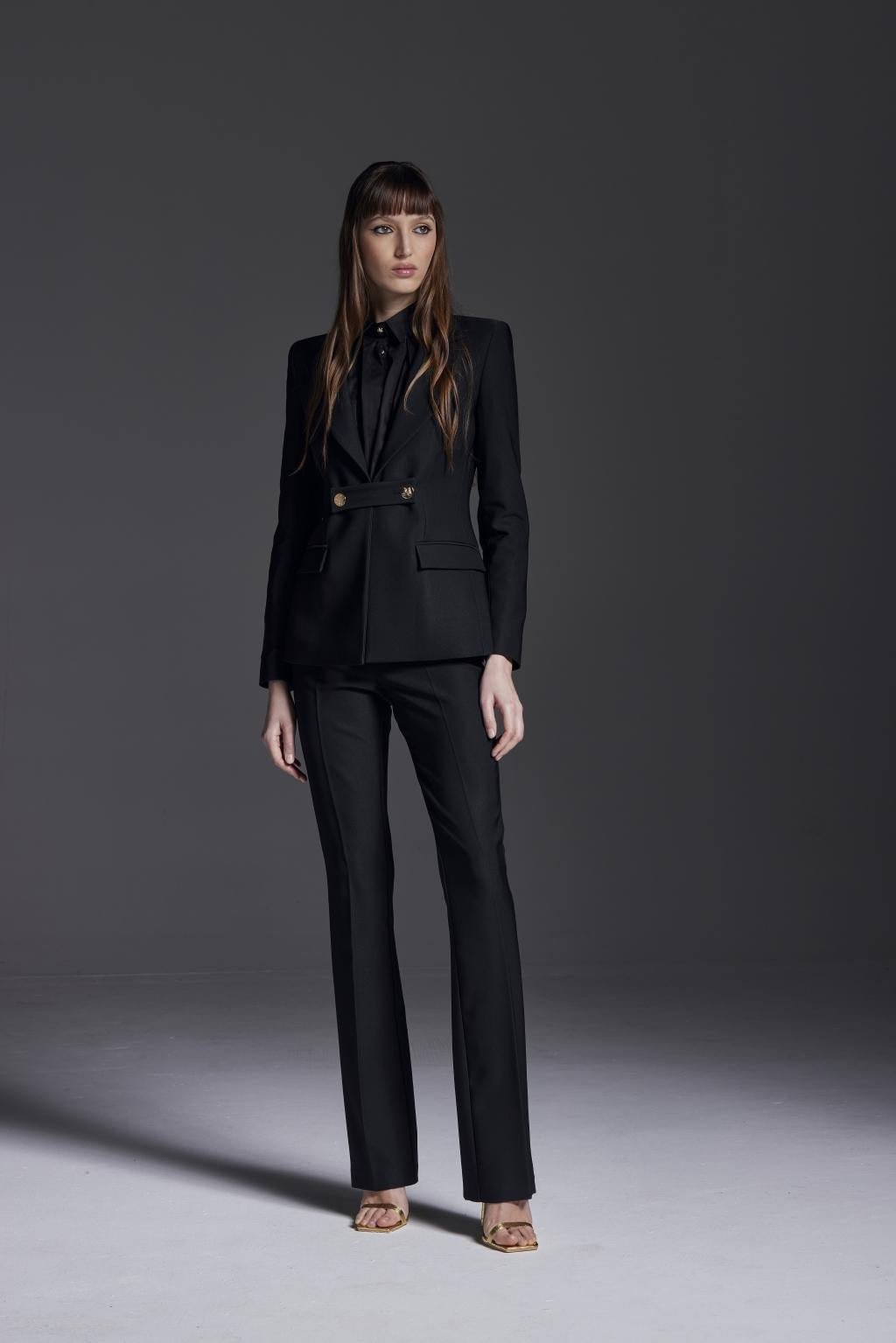 Pantalone in twil tecnico - Monique Garçonne