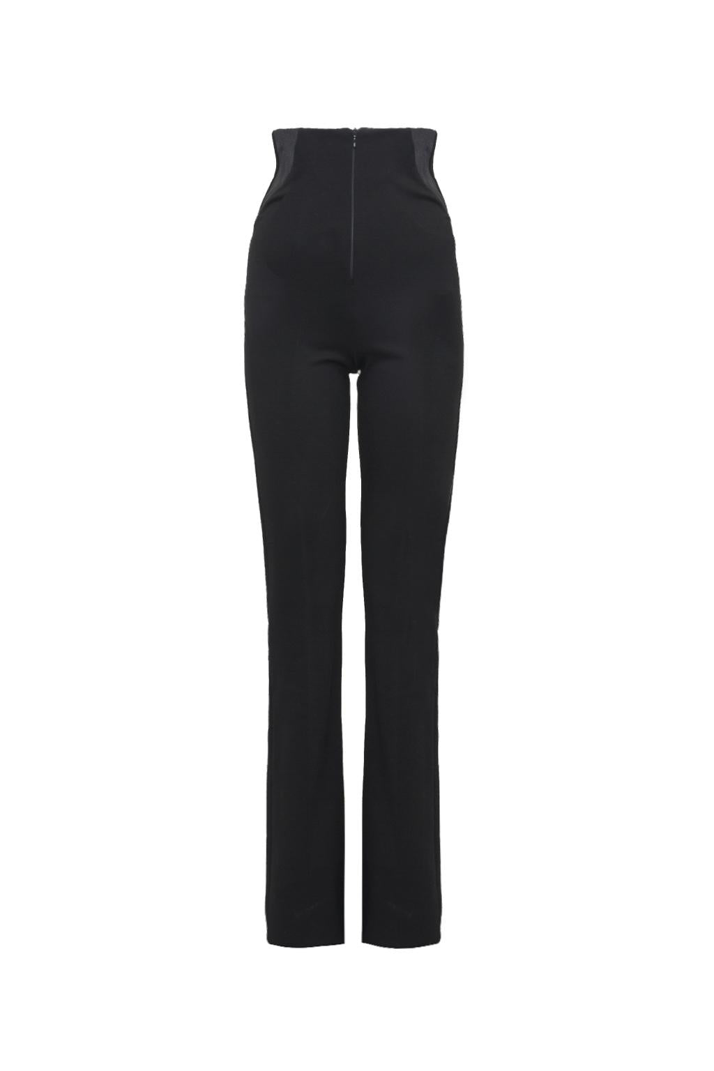Pantalone in twill tecnico manolana - Monique Garçonne