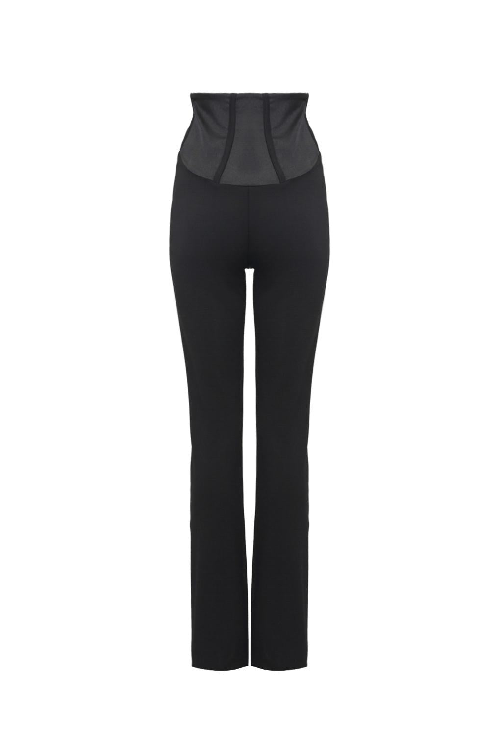 Pantalone in twill tecnico manolana - Monique Garçonne