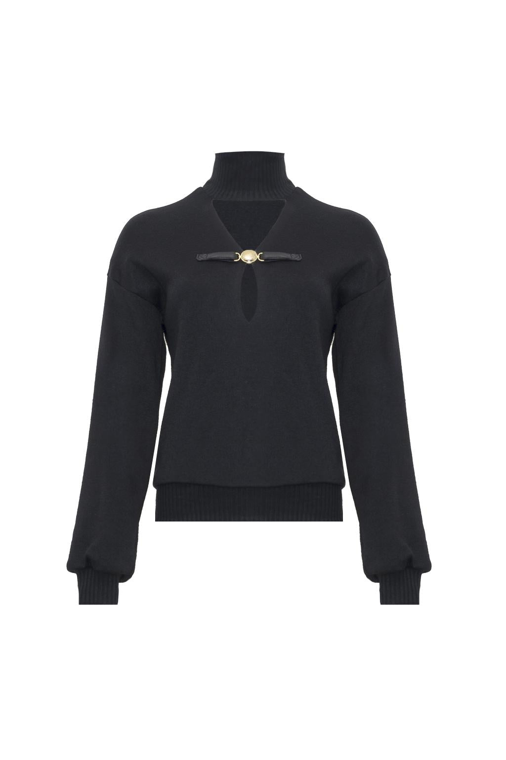 PULL IN MAGLIA JERSEY - Monique Garçonne