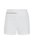 Shorts in tessuto tecnico bi elastico - Monique Garçonne