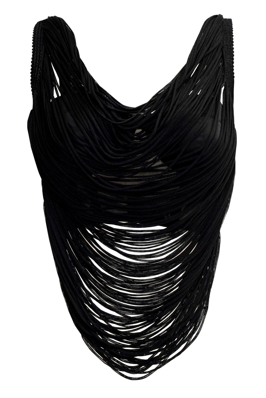 Top corsetto in raso - Monique Garçonne