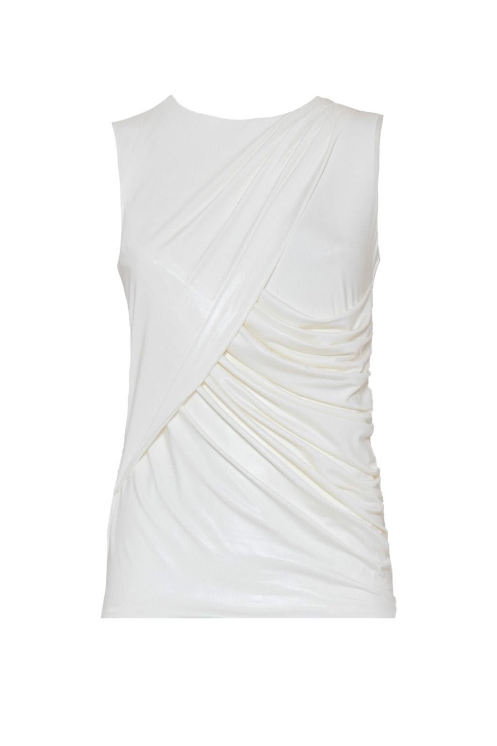 Top in Jersey con placcatura trasparente - Monique Garçonne